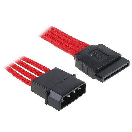 PowerCool 4‑Pin Molex to SATA - Red