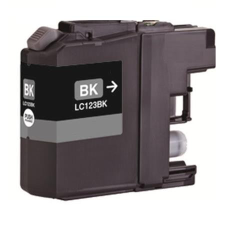 Brother LC-123 compatible Black ink cartridge